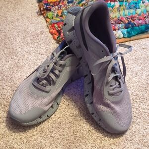 Reebok Gray Speckled Sole Sneakers